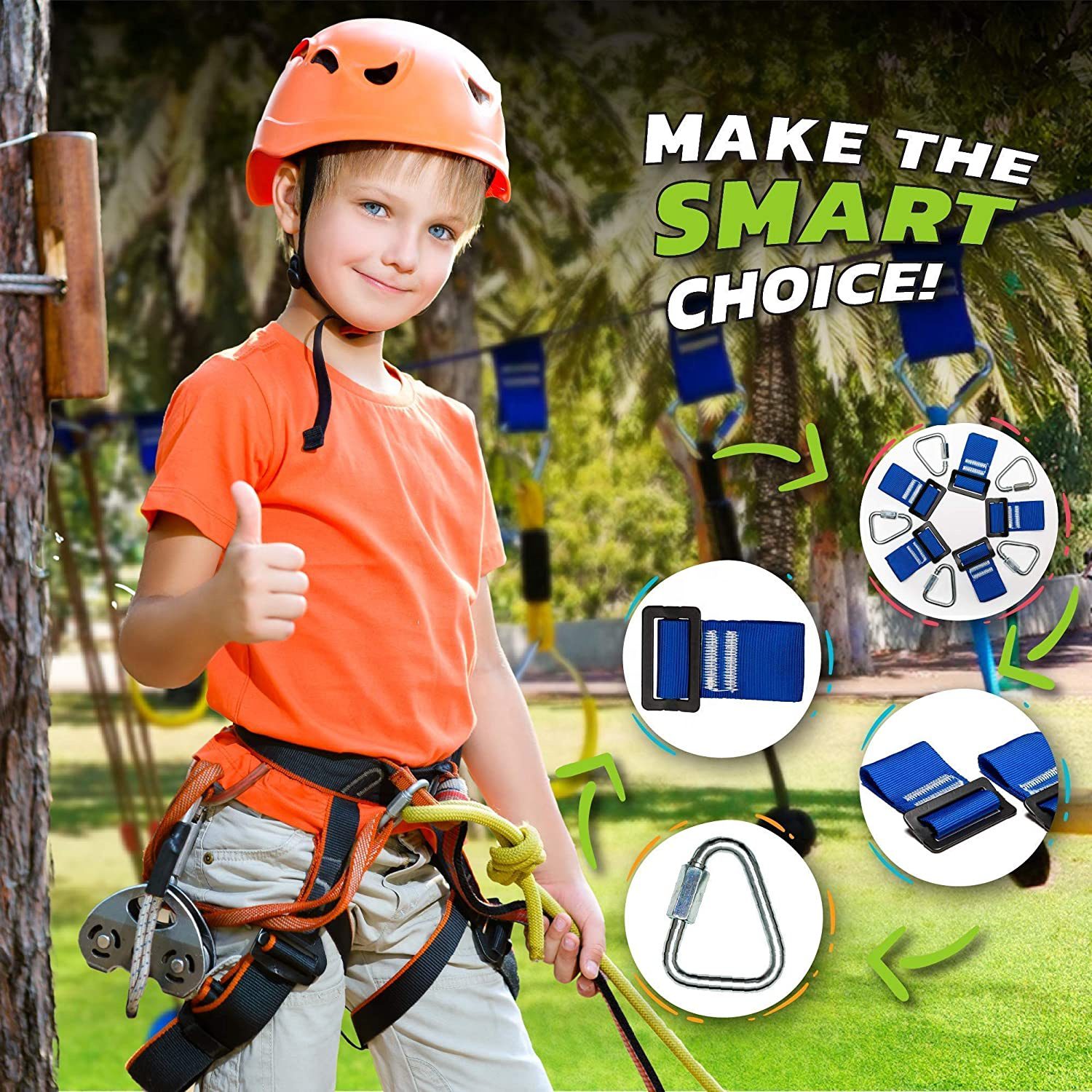 Volans Ninja slackline Obstacle Course - Ultimate - Image 5