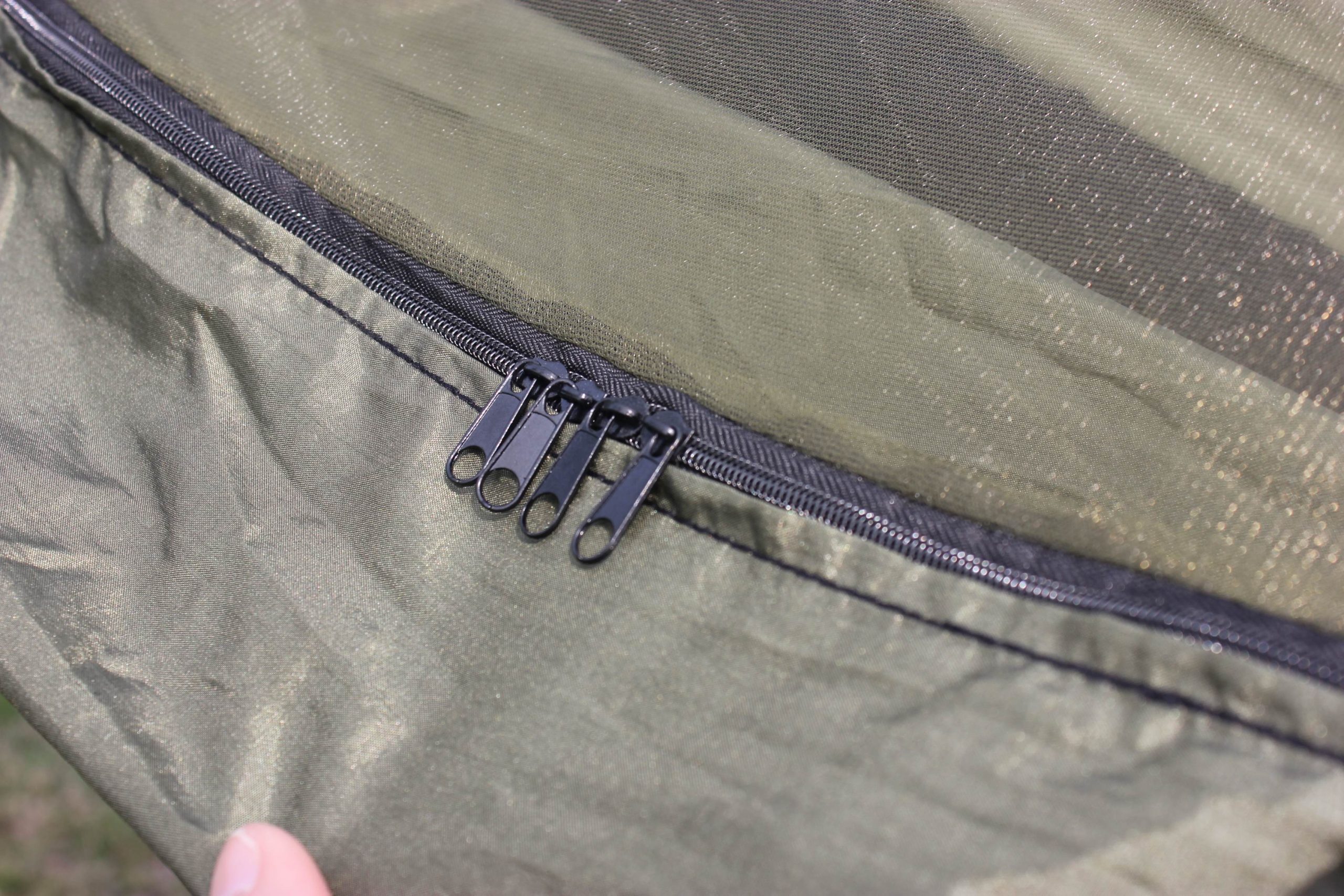 Premium Camping Hammock with Mosquito Net - Removable net with bungee cord - Image 5