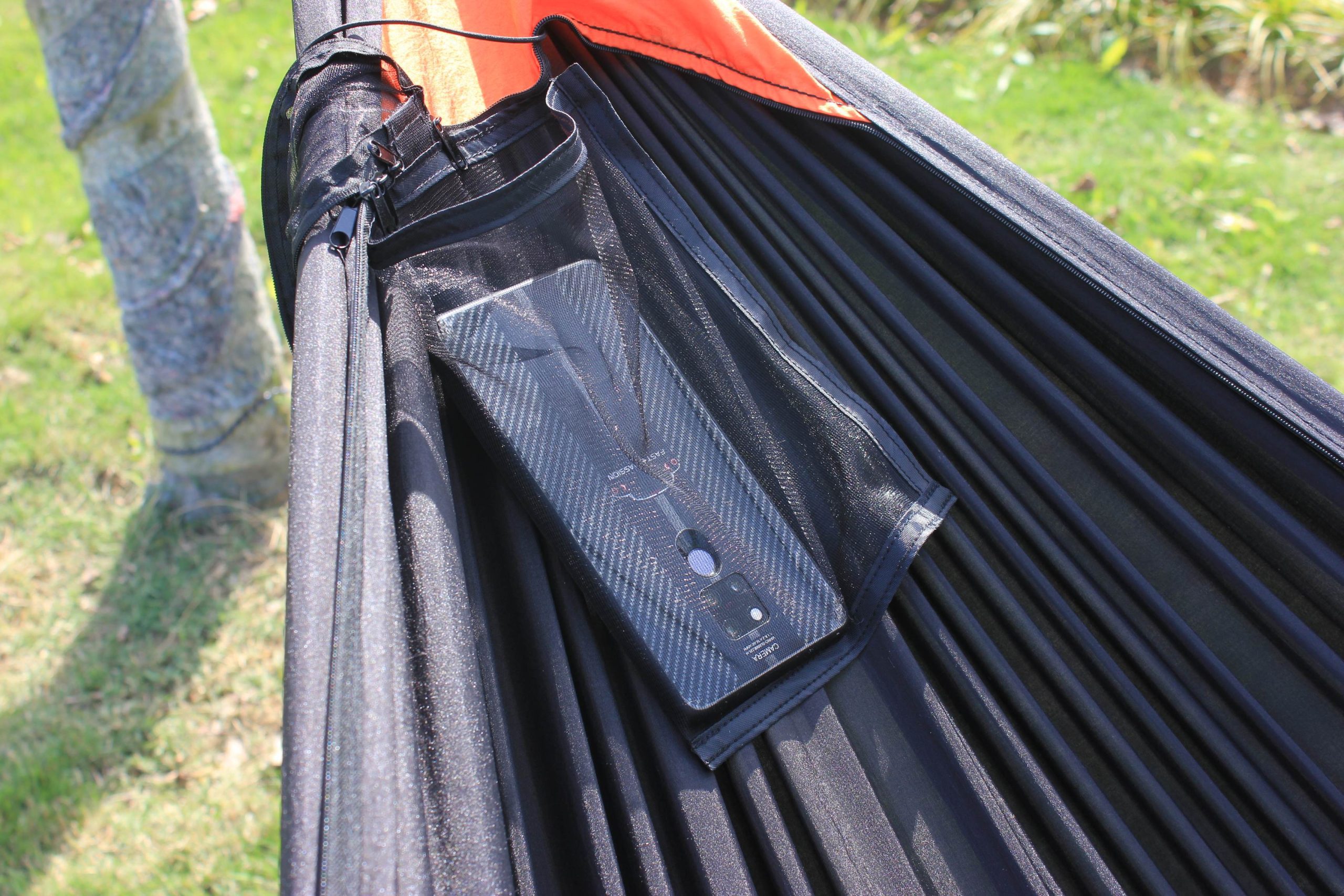 Premium Camping Hammock with Mosquito Net - Removable net with bungee cord - Image 11