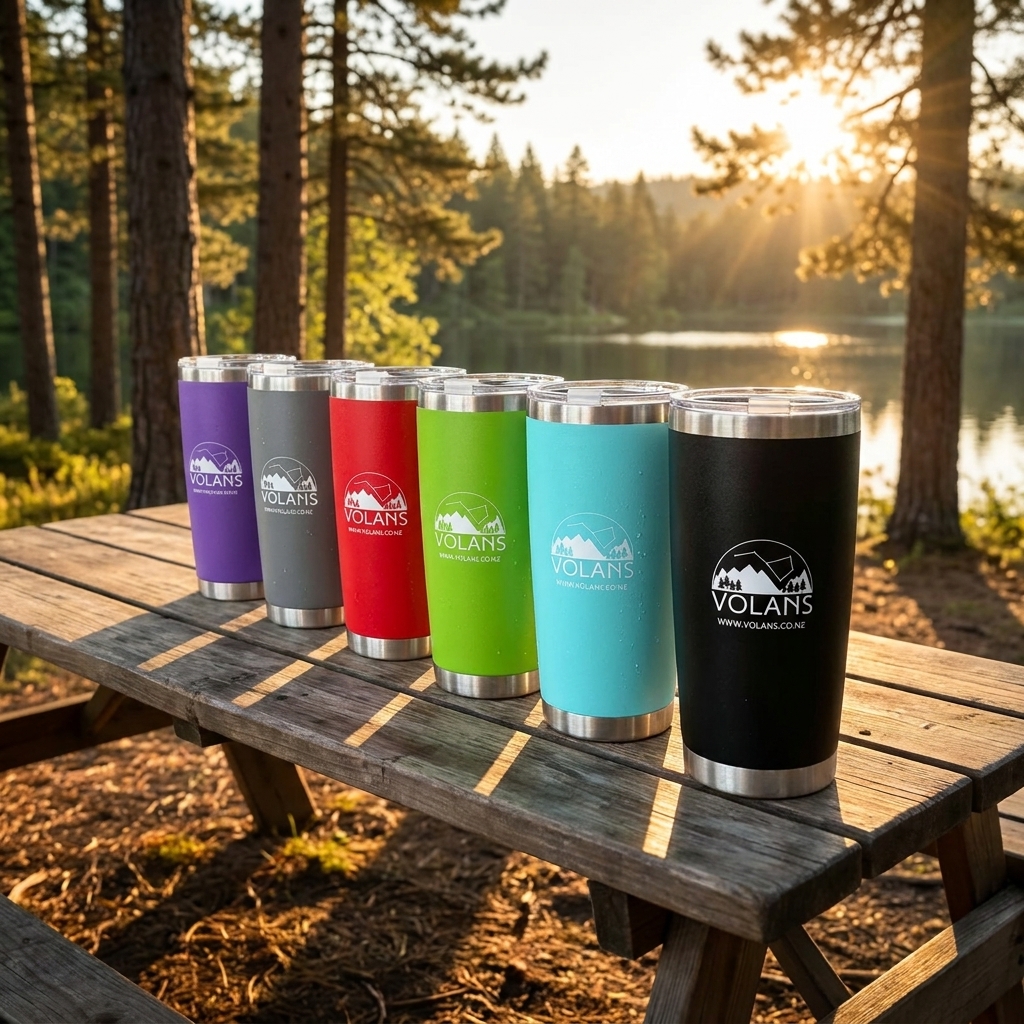 Volans 600ml Double Wall Vacuum Insulated Stainless Steel Tumbler with Spill-Proof Lid - Image 3