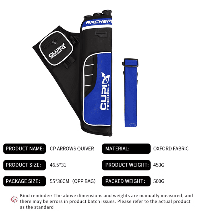 Cupid Archery Quiver - Blue