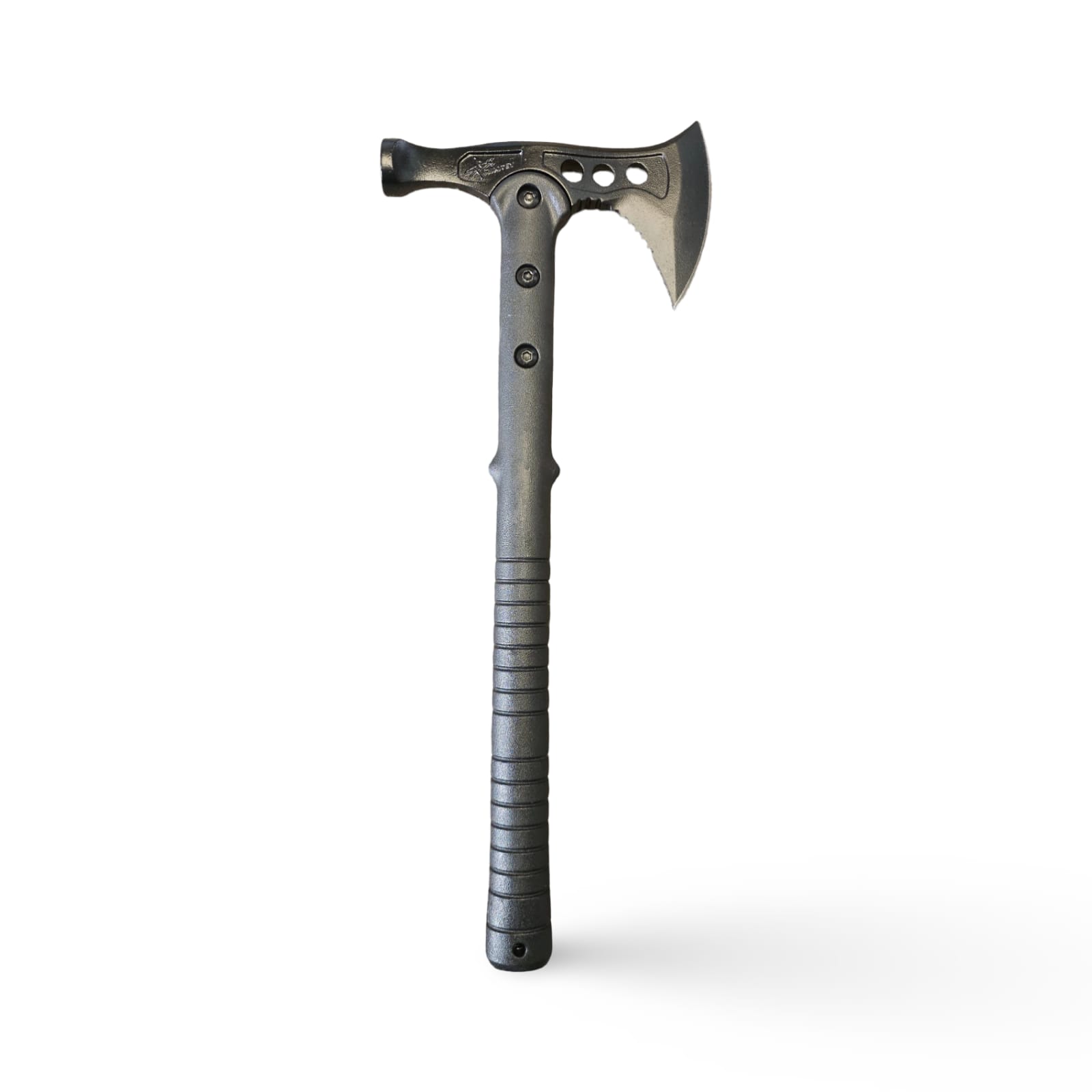 Tomahawk with Pummel – Stainless Steel 420 Blade, Plastic Handle & Multi-Function Survival Tool