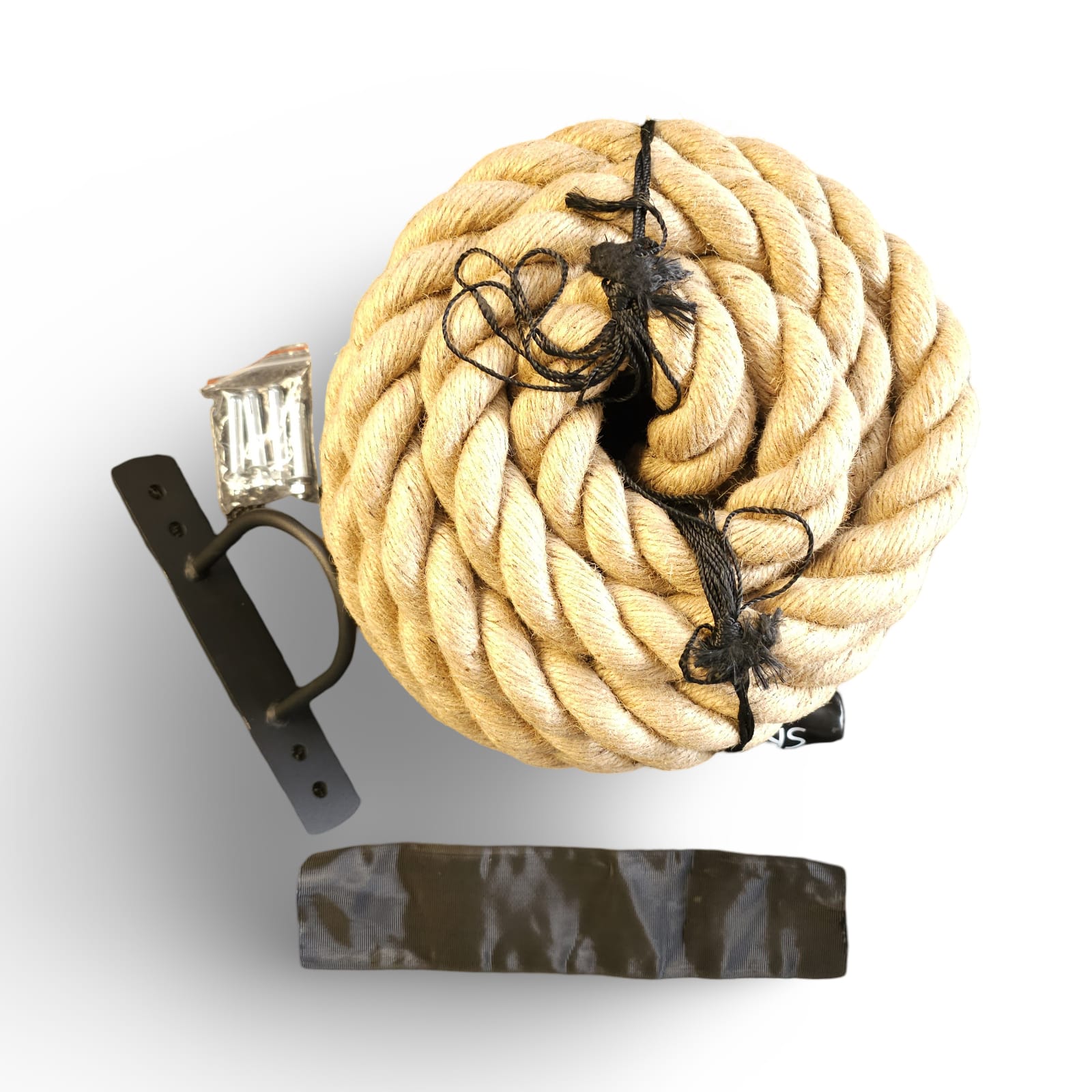 Volans 38mm Jute Battle Ropes including Floor anchor – 9m, 12m or 15m