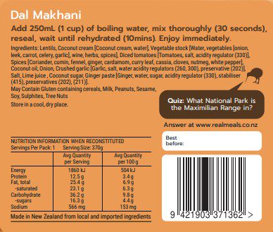 Real Meals | Dal Makhani - Image 3