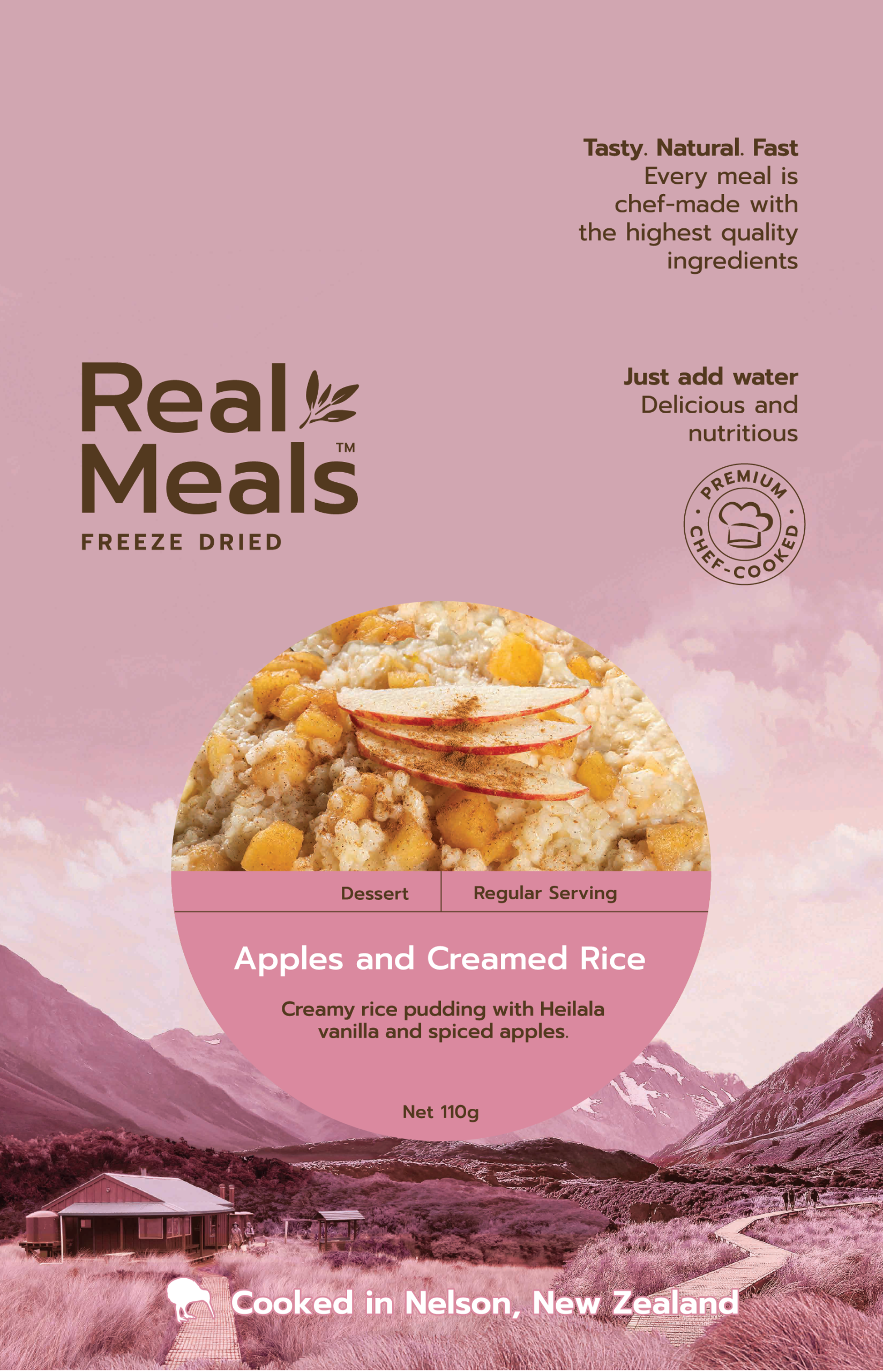 Real Meals Dessert | Apples & Creamed Rice