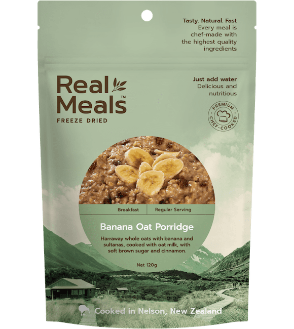 Real Meals | Banana Oat Porridge